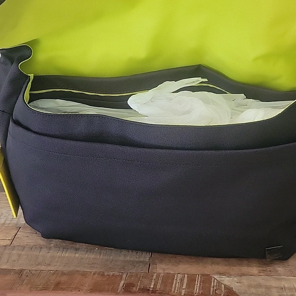 Knomo London Brampton Fabric Laptop Messenger Bag